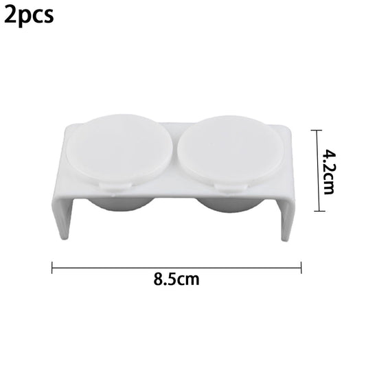 Double Nail Art Mixing Cup with Lids – Acrylic Liquid & Brush Cleaner Bowl - CM Nails & Beauty Supply