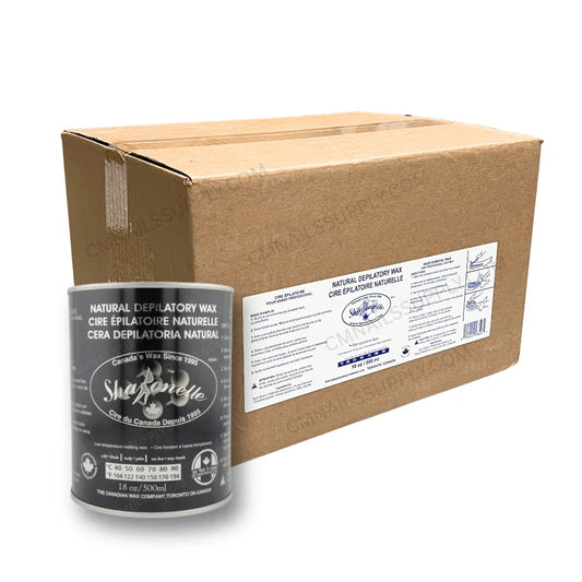 Sharonelle Natural Soft Wax honey 18 oz wholesale case of 24 wax cans for professional salons