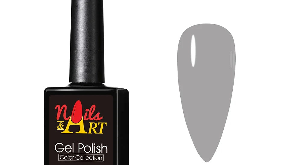 Nails & Art - Gel Polish - #02 Totally Gray - CM Nails & Beauty Supply