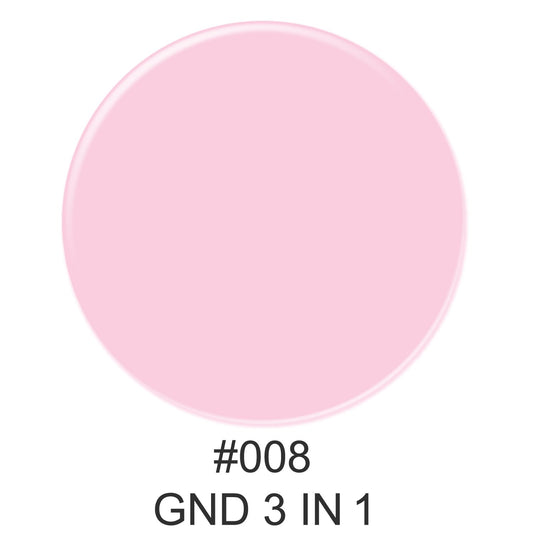 3-in-1 Nail Combo: Dip, Gel & Lacquer #008 | GND Canada® - CM Nails & Beauty Supply