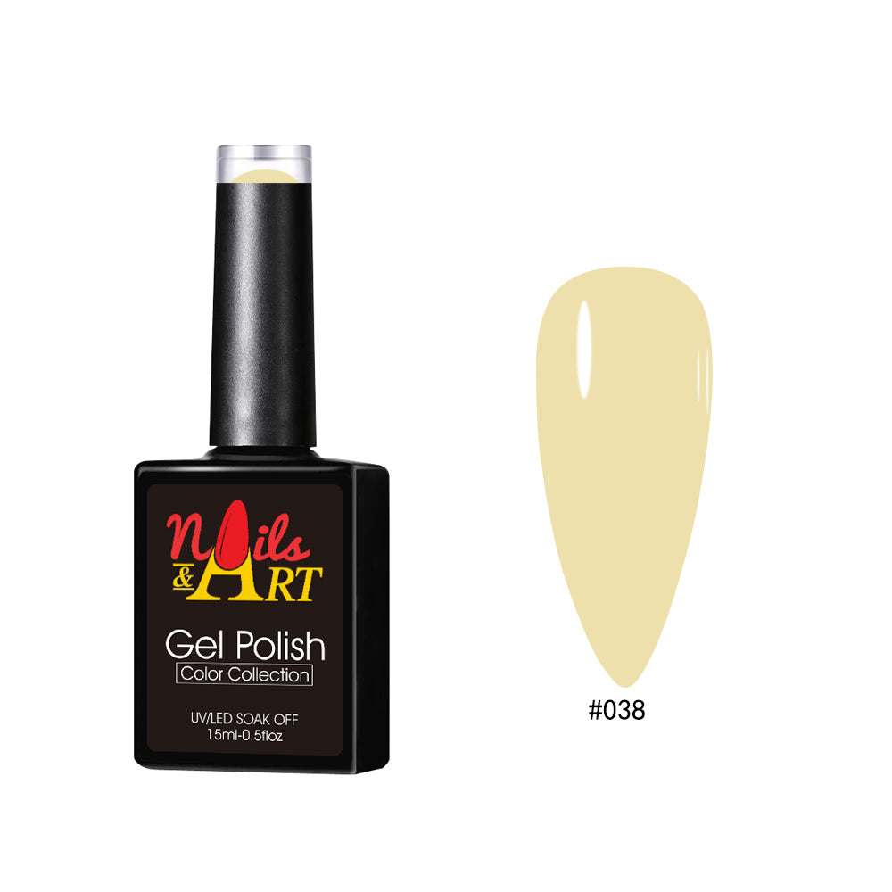 Nails & Art - Gel Polish - Sunny Beige 038 - CM Nails & Beauty Supply