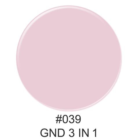 3-in-1 Nail Combo: Dip, Gel & Lacquer #039 | GND Canada® - CM Nails & Beauty Supply