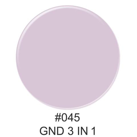 3-in-1 Nail Combo: Dip, Gel & Lacquer #045 | GND Canada® - CM Nails & Beauty Supply