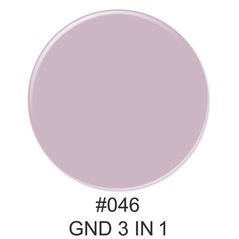 3-in-1 Nail Combo: Dip, Gel & Lacquer #046 | GND Canada® - CM Nails & Beauty Supply