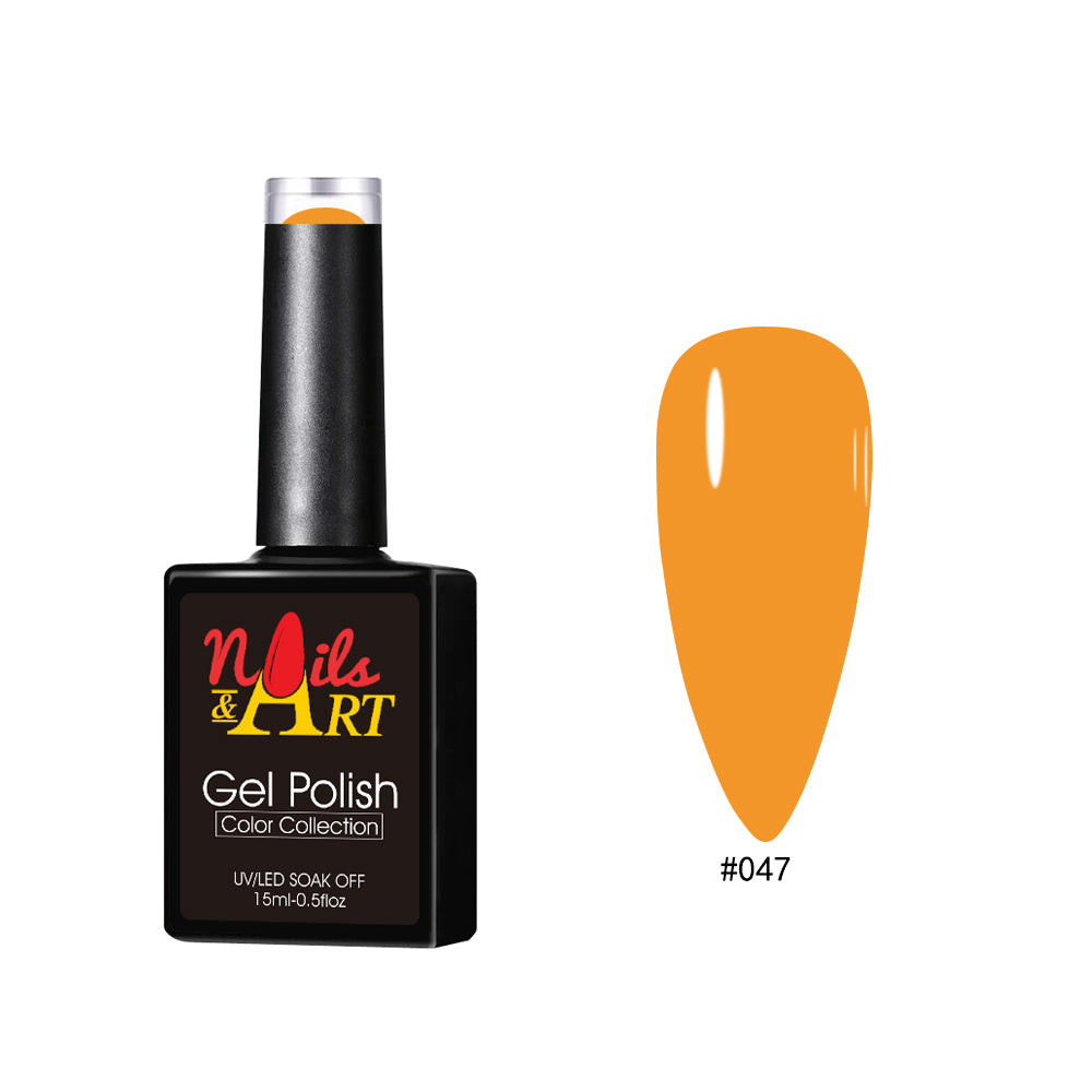 Nails & Art - Gel Polish - Papaya 047 - CM Nails & Beauty Supply