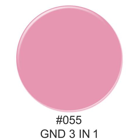 3-in-1 Nail Combo: Dip, Gel & Lacquer #055 | GND Canada® - CM Nails & Beauty Supply