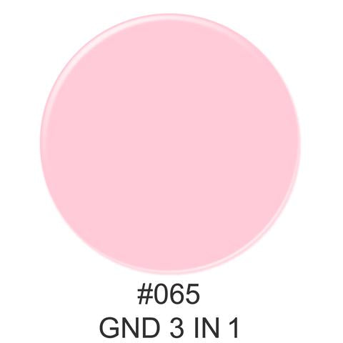 3-in-1 Nail Combo: Dip, Gel & Lacquer #065 | GND Canada® - CM Nails & Beauty Supply