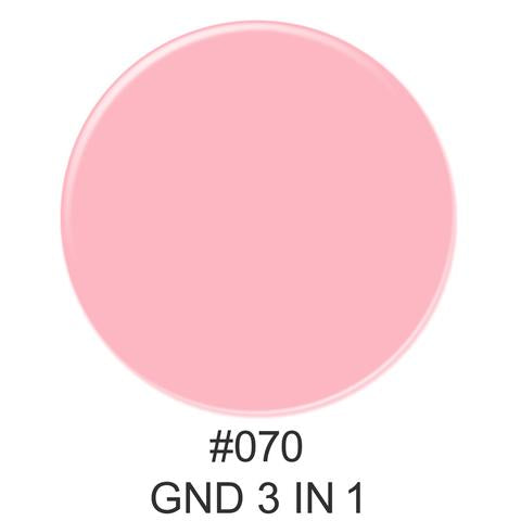 3-in-1 Nail Combo: Dip, Gel & Lacquer #070 | GND Canada® - CM Nails & Beauty Supply
