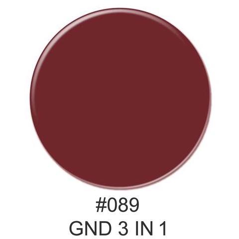 3-in-1 Nail Combo: Dip, Gel & Lacquer #089 | GND Canada® - CM Nails & Beauty Supply