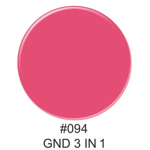 3-in-1 Nail Combo: Dip, Gel & Lacquer #094 | GND Canada® - CM Nails & Beauty Supply
