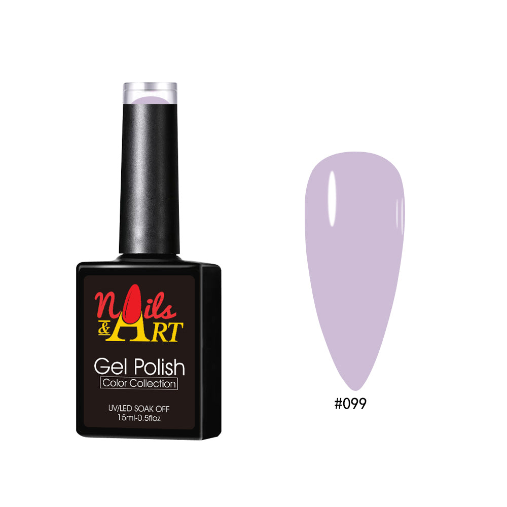 Nails & Art - Gel Polish - Lilac 099 - CM Nails & Beauty Supply