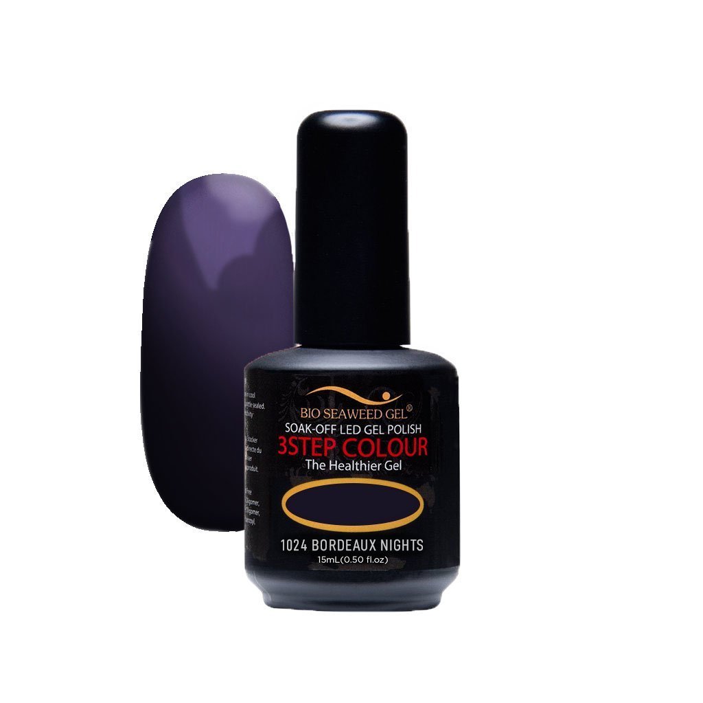 1024 Bordeaux Nights | Bio Seaweed Gel - CM Nails & Beauty Supply