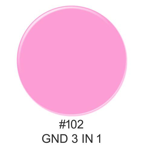 3-in-1 Nail Combo: Dip, Gel & Lacquer #102 | GND Canada® - CM Nails & Beauty Supply