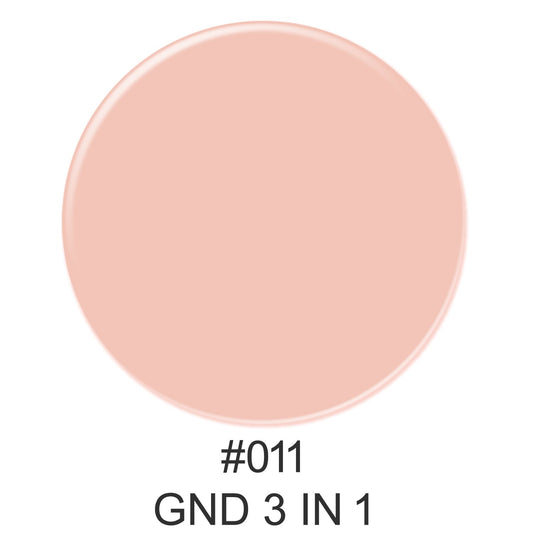 3-in-1 Nail Combo: Dip, Gel & Lacquer #011 | GND Canada® - CM Nails & Beauty Supply
