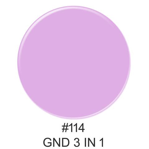 3-in-1 Nail Combo: Dip, Gel & Lacquer #114 | GND Canada® - CM Nails & Beauty Supply