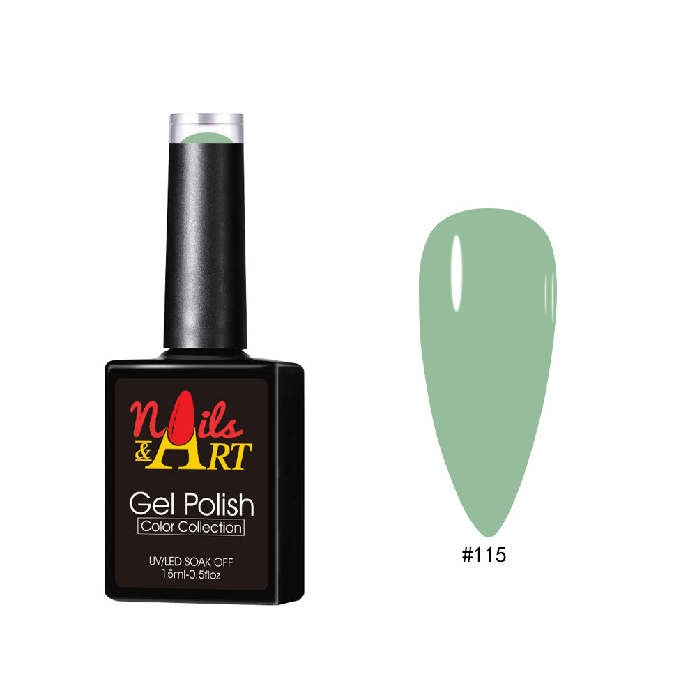Nails & Art - Gel Polish | 115 Eucalyptus - CM Nails & Beauty Supply
