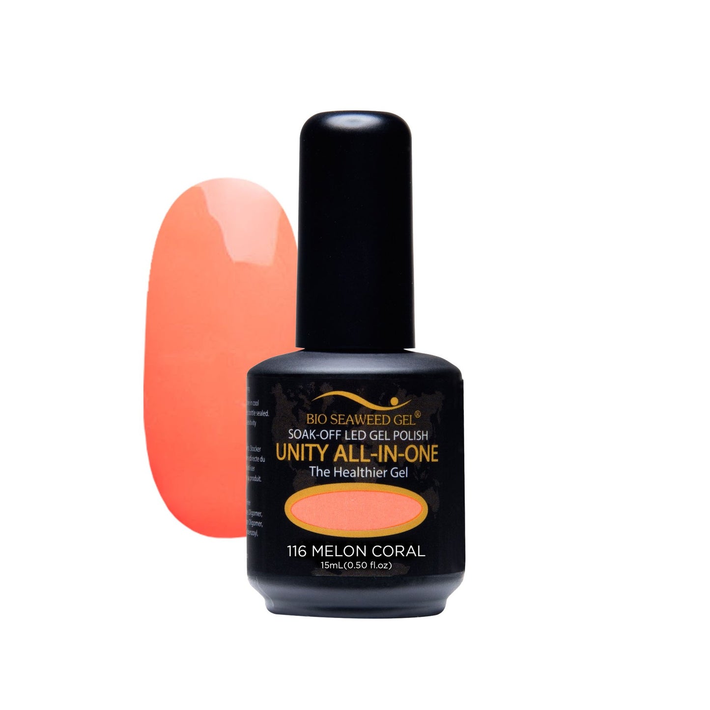 116 Melon Coral | Bio Seaweed Gel - CM Nails & Beauty Supply