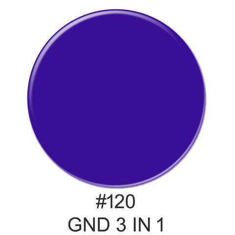 3-in-1 Nail Combo: Dip, Gel & Lacquer #120 | GND Canada® - CM Nails & Beauty Supply