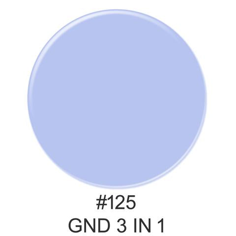 3-in-1 Nail Combo: Dip, Gel & Lacquer #125 | GND Canada® - CM Nails & Beauty Supply