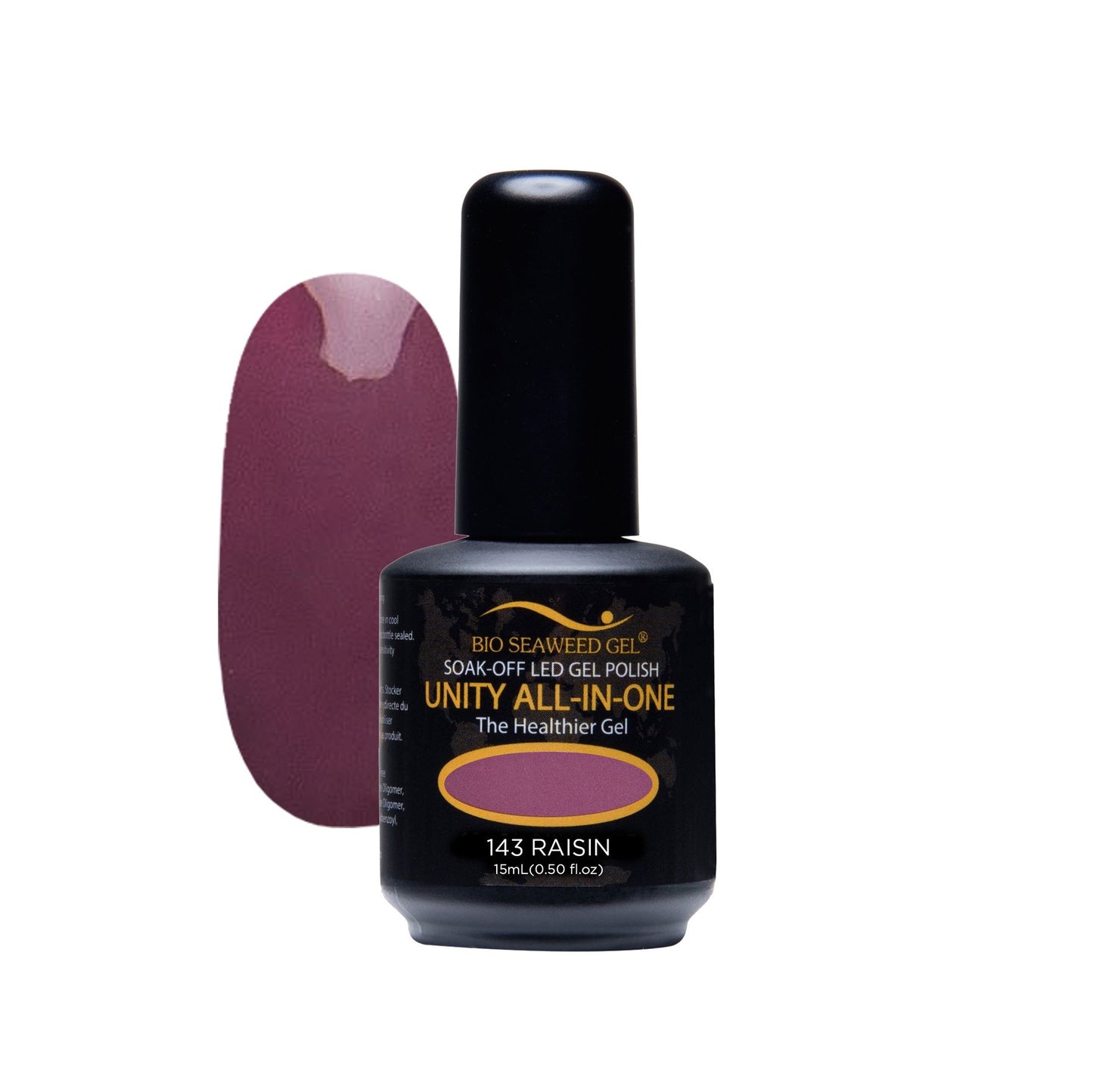 143 Raisin | Bio Seaweed Gel - CM Nails & Beauty Supply