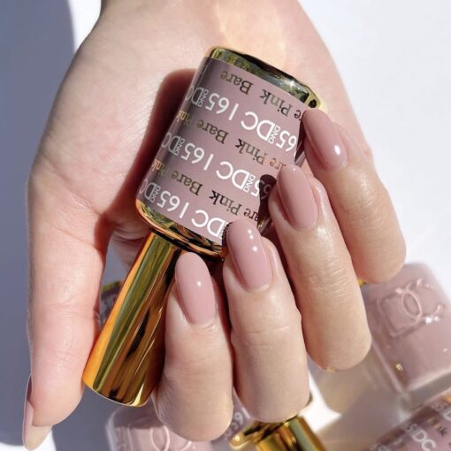 DC Bare Pink #165 - Gel Polish & Lacquer Duo - CM Nails & Beauty Supply