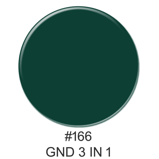 3-in-1 Nail Combo: Dip, Gel & Lacquer #166 | GND Canada® - CM Nails & Beauty Supply