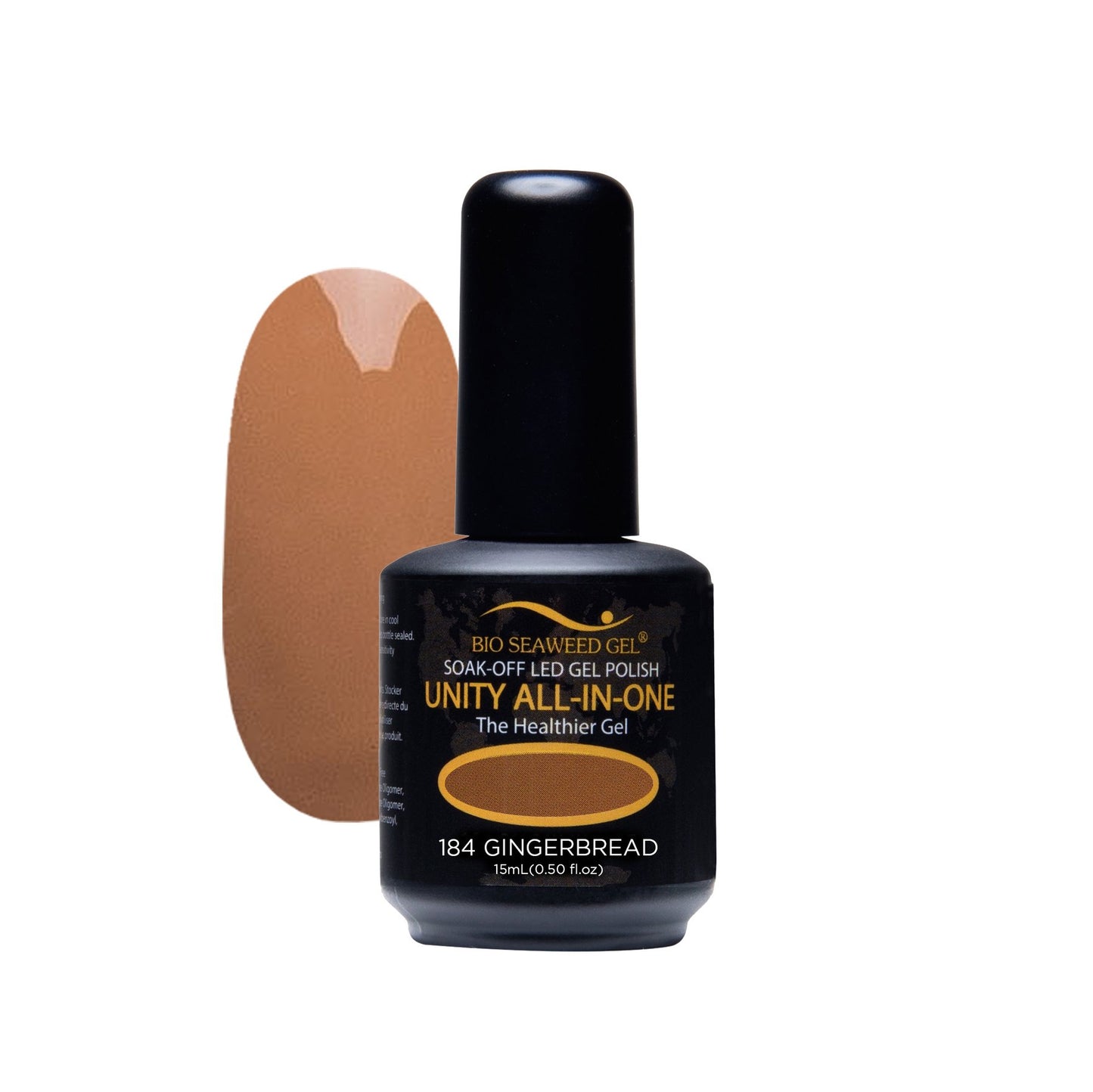 184 Gingerbread | Bio Seaweed Gel - CM Nails & Beauty Supply