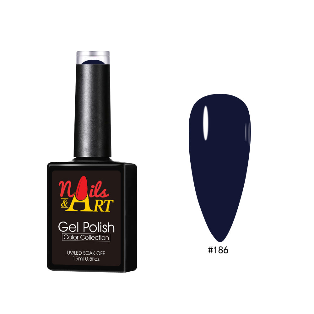 Nails & Art - Gel Polish - 186 Hit The Wave - CM Nails & Beauty Supply