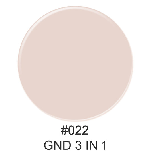 3-in-1 Nail Combo: Dip, Gel & Lacquer #022 | GND Canada® - CM Nails & Beauty Supply