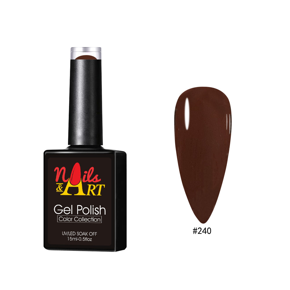 Nails & Art - Gel Polish - 240 Brownie Explosion - CM Nails & Beauty Supply