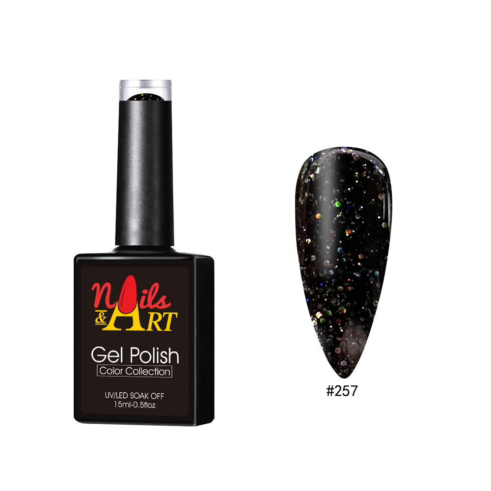 Nails & Art - Gel Polish - 257 Dark Magic - CM Nails & Beauty Supply