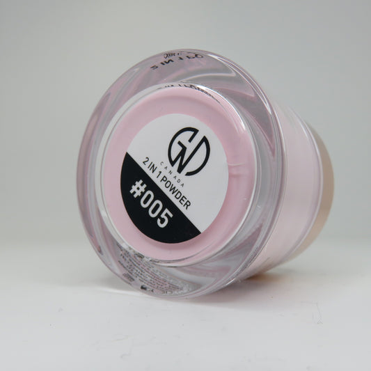 Acrylic Powder 2-in-1 GND Canada® #005 | 2 Oz - CM Nails & Beauty Supply