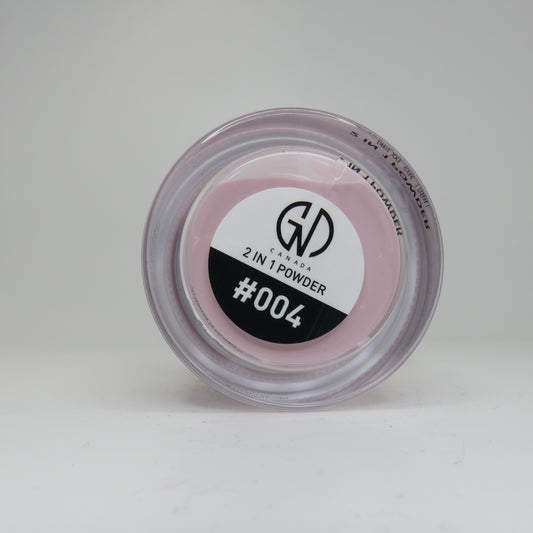 Acrylic Powder 2-in-1 GND Canada® #004 | 2 Oz - CM Nails & Beauty Supply