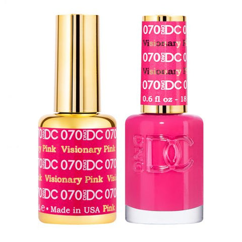 DC -Visionary Pink #070 - Gel & Lacquer Duo