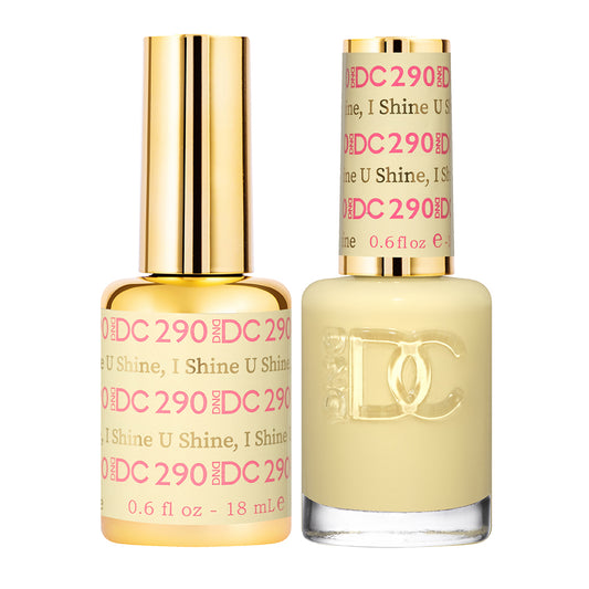 DC U Shine, I Shine #290 - Gel Polish & Lacquer Duo - CM Nails & Beauty Supply