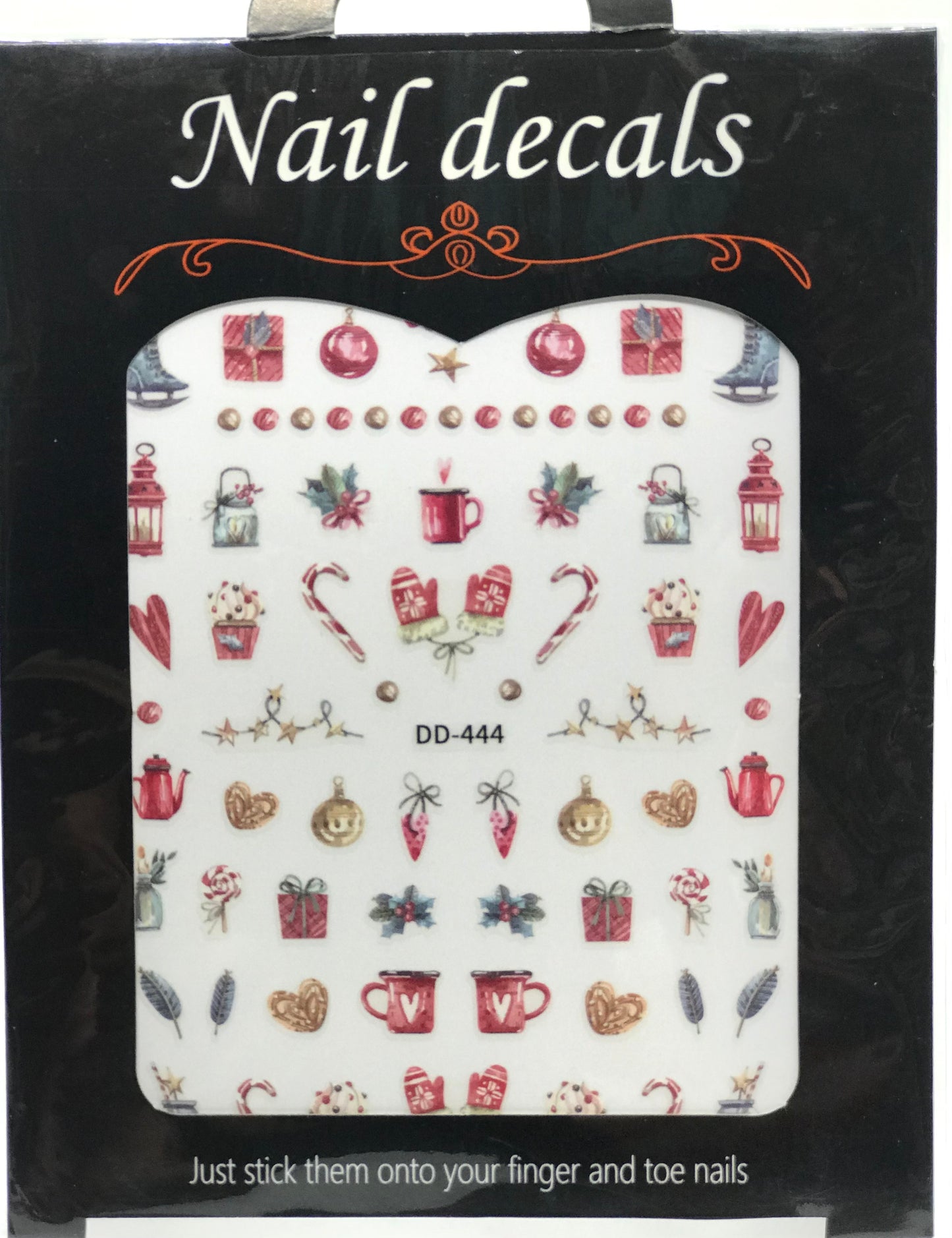 Christmas Nail Art Stickers (DD 444) - CM Nails & Beauty Supply