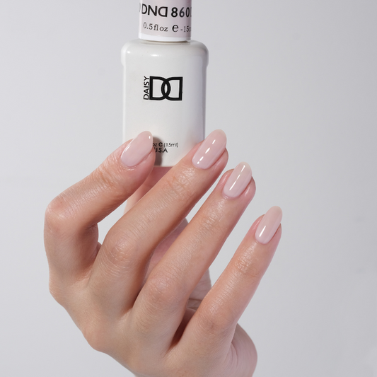 DND She’s White? She's Pink? #860 - Soak-Off Gel Polish - CM Nails & Beauty Supply