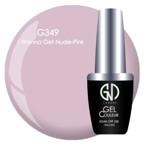 I Wanna Get Nude Pink - #349 | GND Canada® 1-Step Gel - CM Nails & Beauty Supply