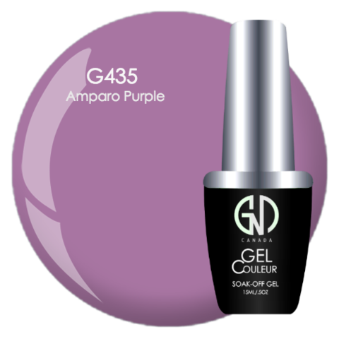 Amparo Purple - #435 | GND Canada® 1-Step Gel - CM Nails & Beauty Supply