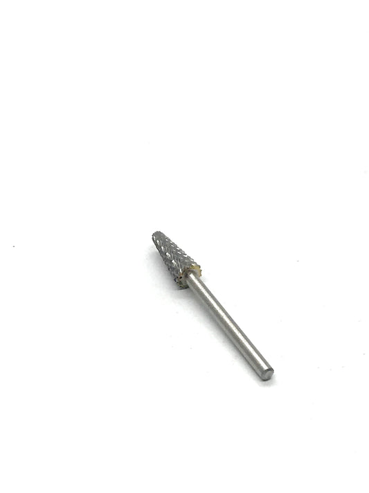 Silver Carbide Cone Bit For Nails 3/32 & 1/8" - CM Nails & Beauty Supply