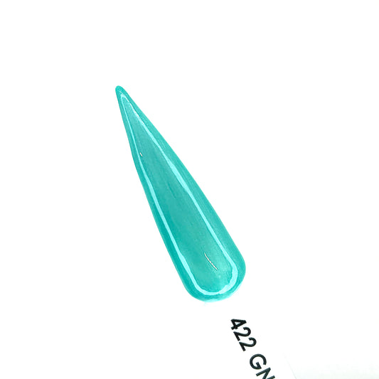 Glimmering Turquoise - #422 | GND Canada® 1-Step Gel - CM Nails & Beauty Supply