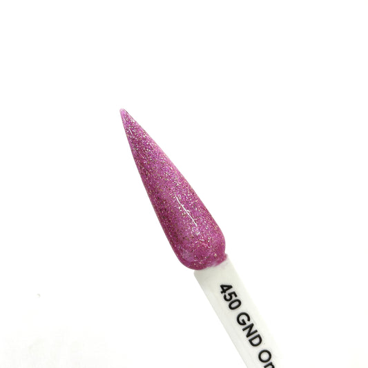 Pink Glitter - #450 | GND Canada® 1-Step Gel - CM Nails & Beauty Supply