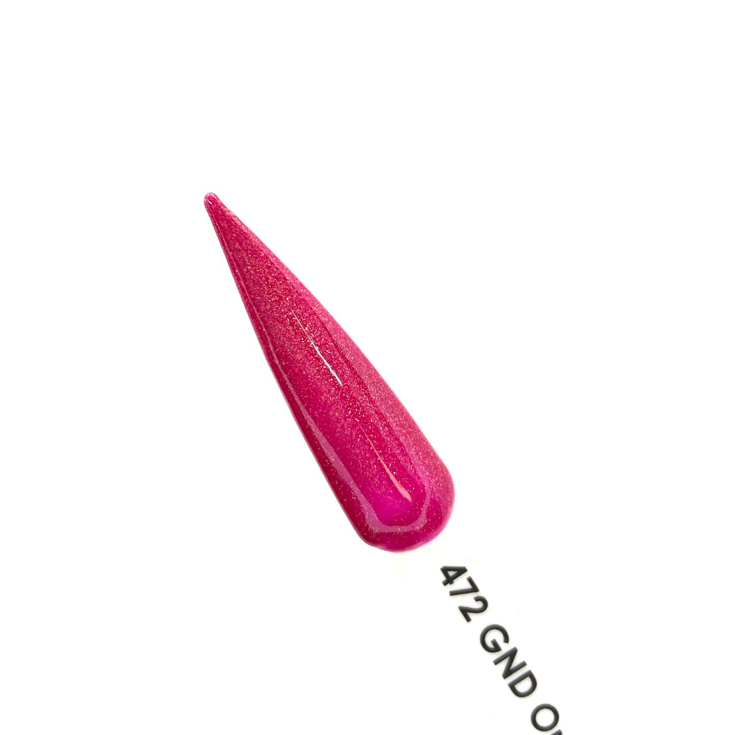 Ruby Red Glitter - #472 | GND Canada® 1-Step Gel - CM Nails & Beauty Supply