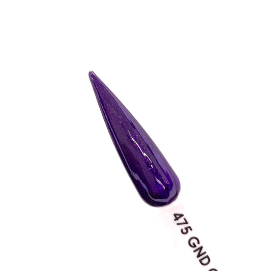 Dark Purple Glitter - #475 | GND Canada® 1-Step Gel - CM Nails & Beauty Supply