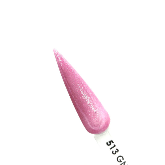 Light Pink Glitter - #513 | GND Canada® 1-Step Gel - CM Nails & Beauty Supply