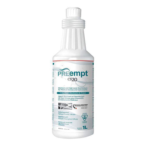 Virox Pre-Empt CS20 Chemosterilant Disinfectant for Instruments & Medical Devices | 1 L