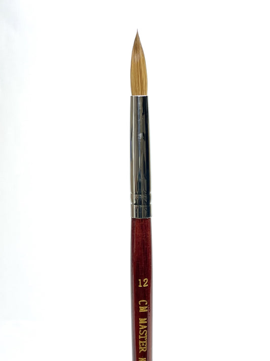 Acrylic Brush CM Master Kolinsky #12 - CM Nails & Beauty Supply