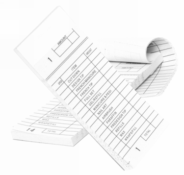 Nail Salon Ticket Book - CM Nails & Beauty Supply