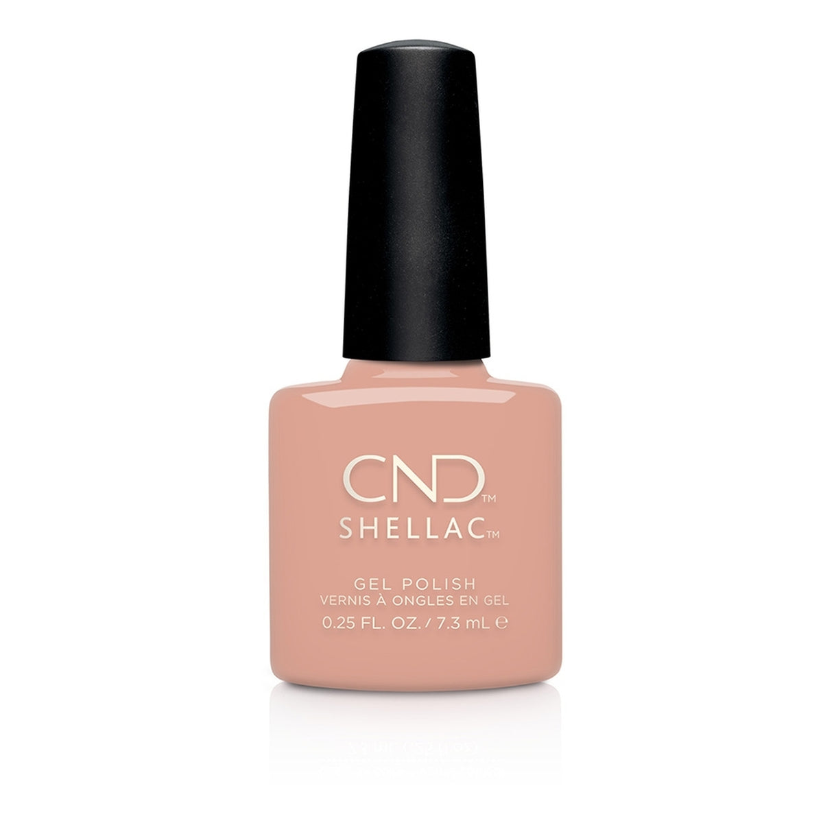 CND Shellac Baby Smile soft peachy nude gel polish bottle