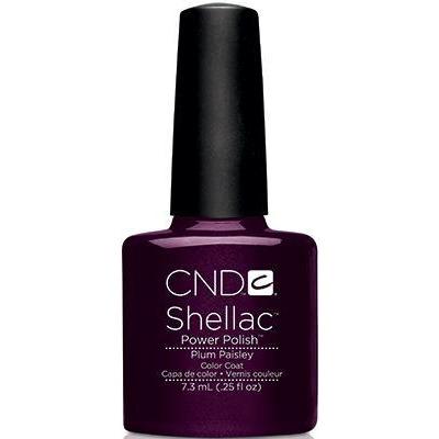 CND Shellac - Plum Paisley (0.25 oz) | CND - CM Nails & Beauty Supply